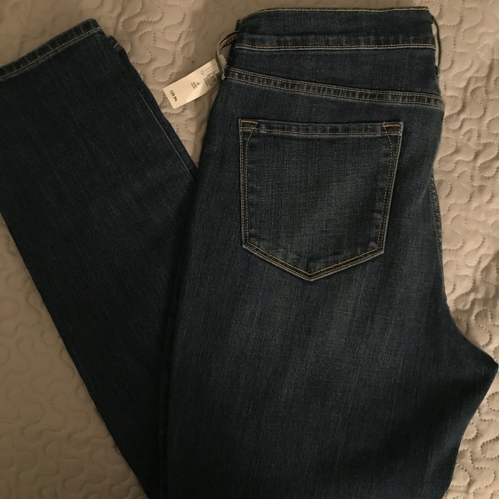 Dark wash jeans